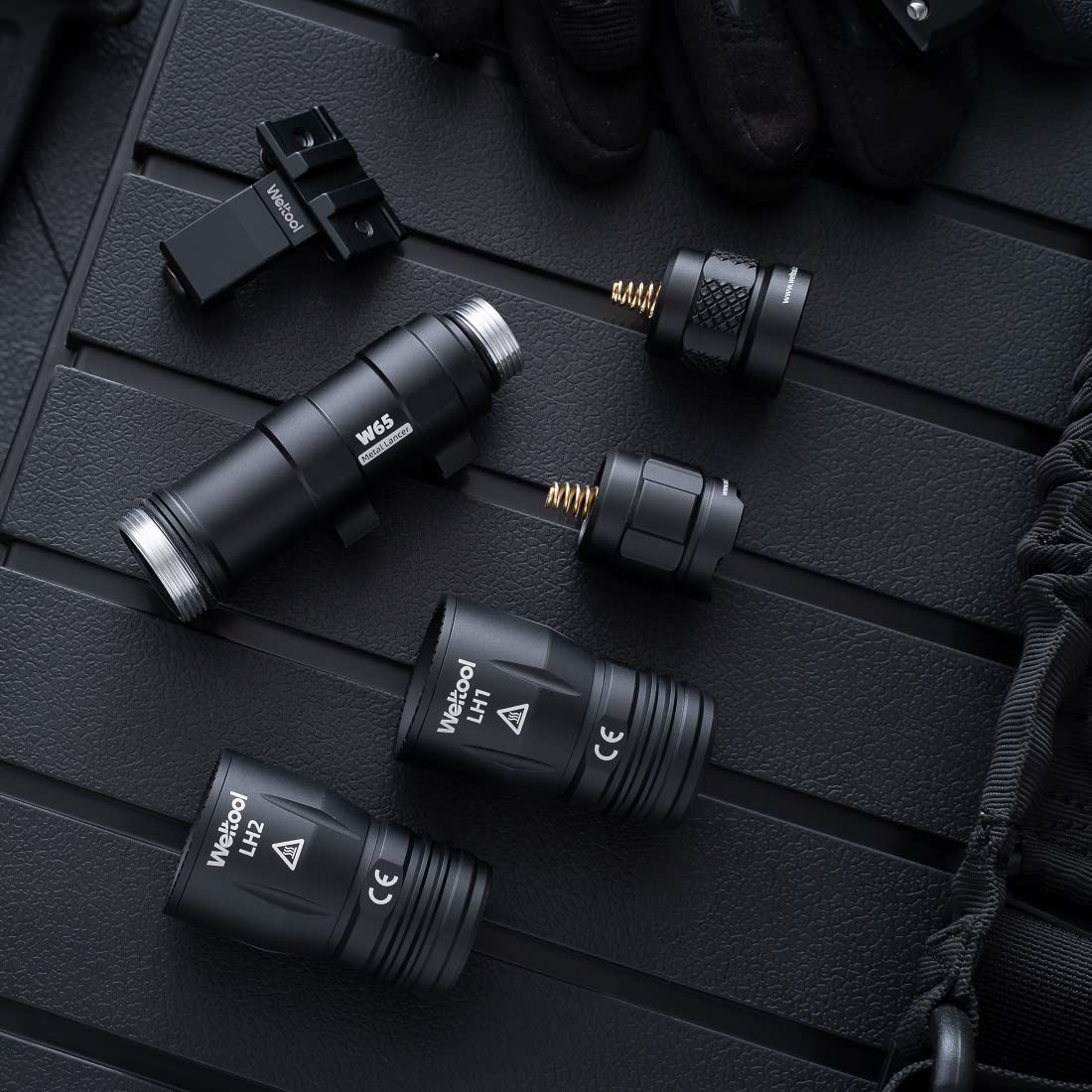 Weltool W65 Weapon Light Body for Surefire M600DF KE2-DF,Z68